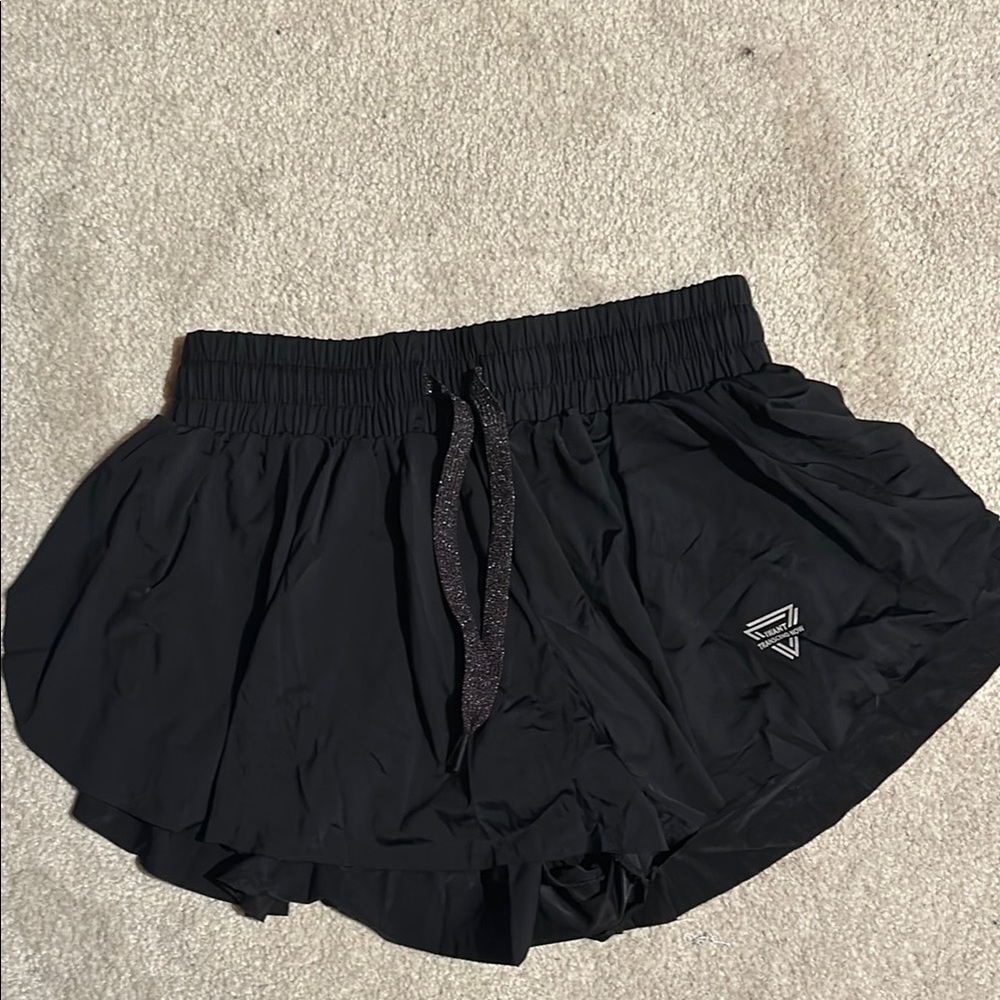 Black Women's Athletic Shorts